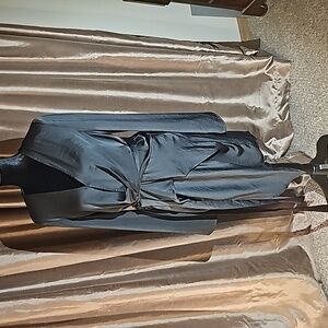 Black Silk like dress
